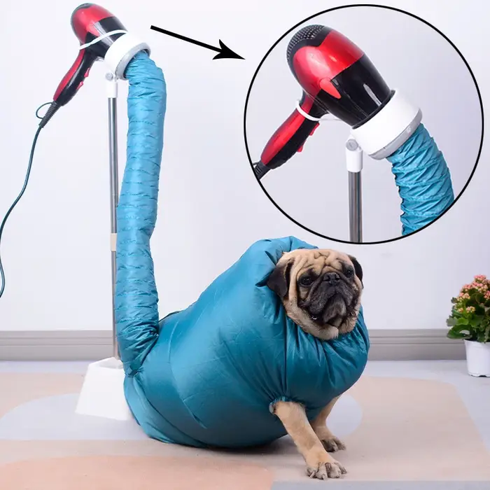 Sac de toilettage portable et pliable pour animaux de compagnie