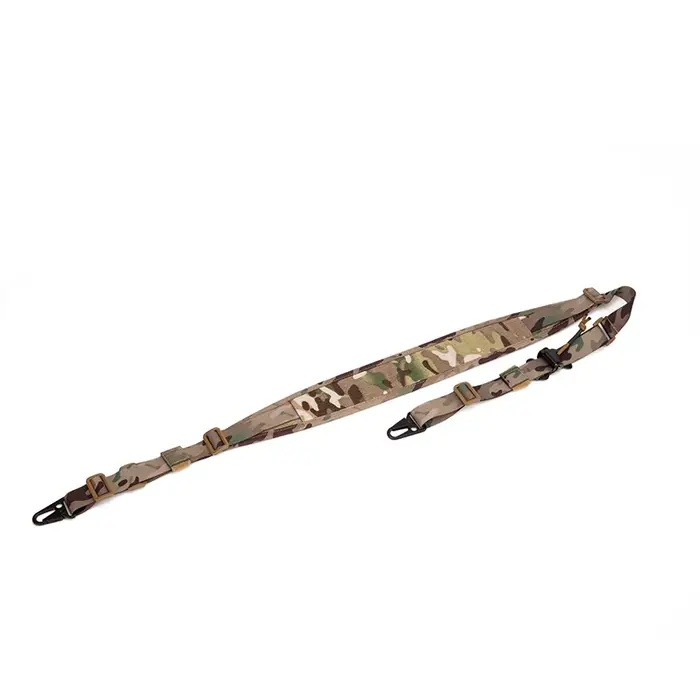Slingster pour fusil tactique, sangle modulaire amovible, 2 points/1 points, 2.25 pouces, rembourré,