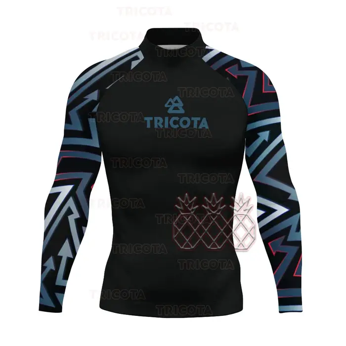 Vêtements de surf pour hommes, T-Shirts de natation et de plongée, serrés à manches longues, Protect