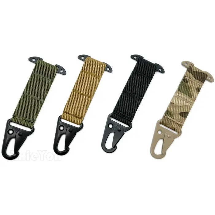 Clip ceinture molle crochet métal équipement chasse sac à dos veste tactique accessoire