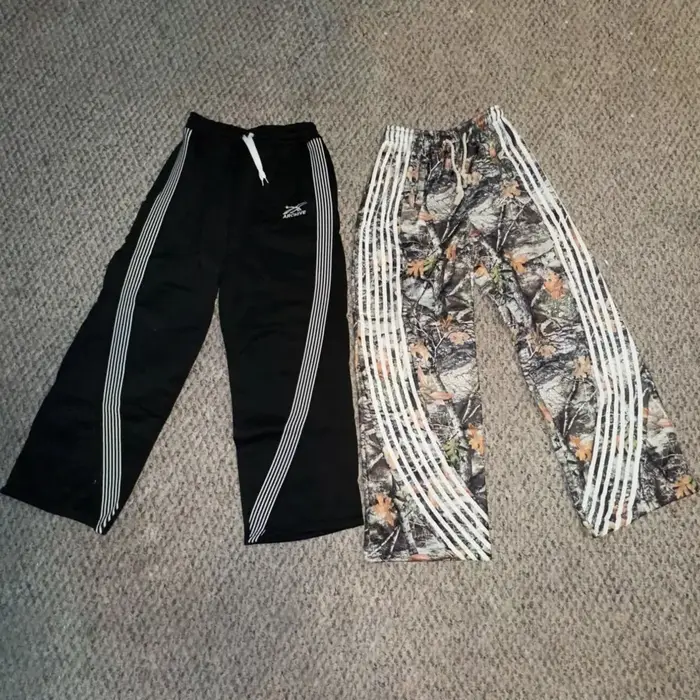 Pantalon cargo baggy streetwear jogger camouflage Y2K harajuku hip hop sport cordon