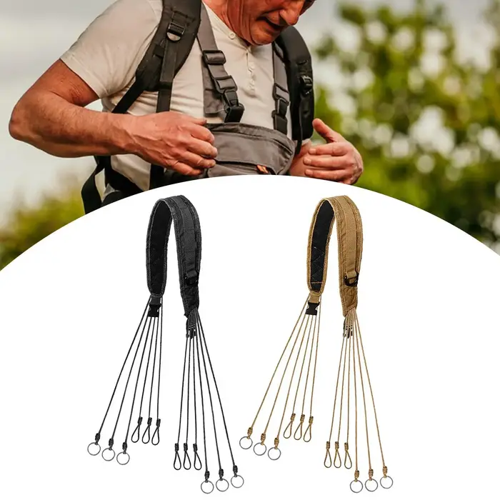 Lanyard paracord double usage chasse - Porte-appeaux canards dindes écureuils sauvagine