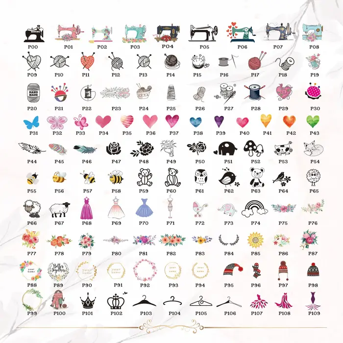 Étiquettes à repasser personnalisées en coton biologique pour enfants et vêtements, sacs et chaussures, occasions spéciales et cadeaux de couture