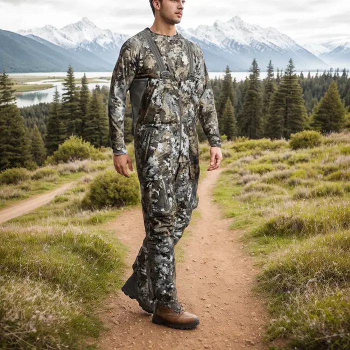 Combinaison camouflage Incinerator Aerolite hiver chasse homme isolation thermique surpantalon
