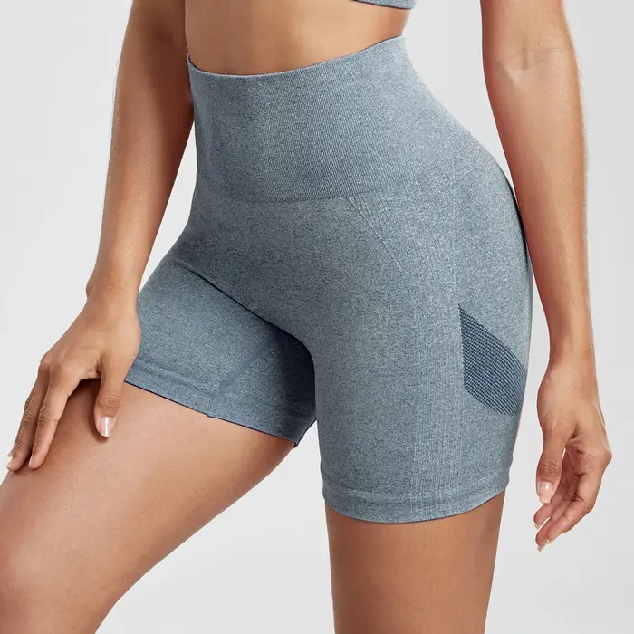 Shorts de sport tie-dye pour femmes, pour cyclisme, jogging, fitness, taille haute, effet push-up, l