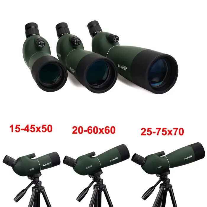 SVBONY 25-75x70 lunette observation puissante zoom monoculaire FMC BAK4 étanche