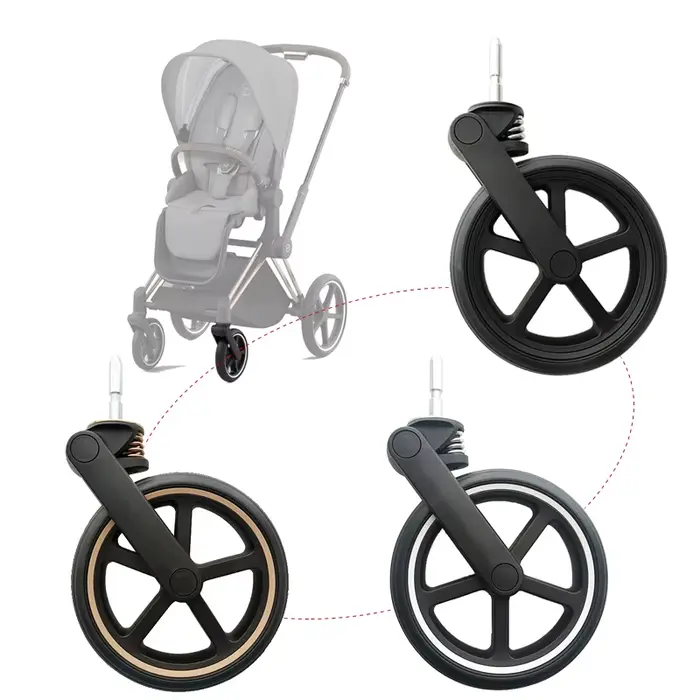 Roue avant de poussette pour Cybex Priam 3/4 2019 ~ 20225, remplacement Direct, accessoires de pouss