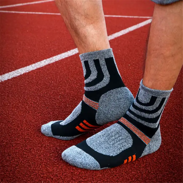 Chaussettes anti-ampoules homme automne hiver sport outdoor randonnée vélo rugby marathon