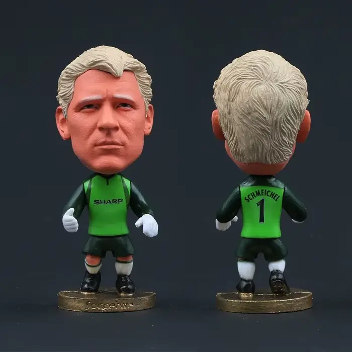 1998-1999 joueurs de football rouge Giggs Bobby Charlton Wayne Rooney Cantona 2.5 pouces figurines j