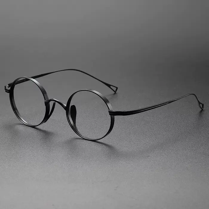 Lunettes lecture titane vintage Dsnietp photochromiques anti lumière bleue myopie petite monture homme