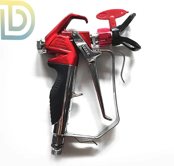 Pistolet électrique portatif d'accessoires de pulvérisation de peinture de mastic sans air de mur à haute pression avec la protection de buse de pointe pour le pulvérisateur de pompe