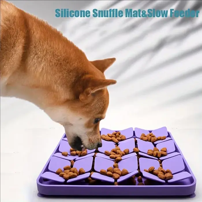 Tapis de reniflage en Silicone Anti-étouffement pour aliments pour chiens