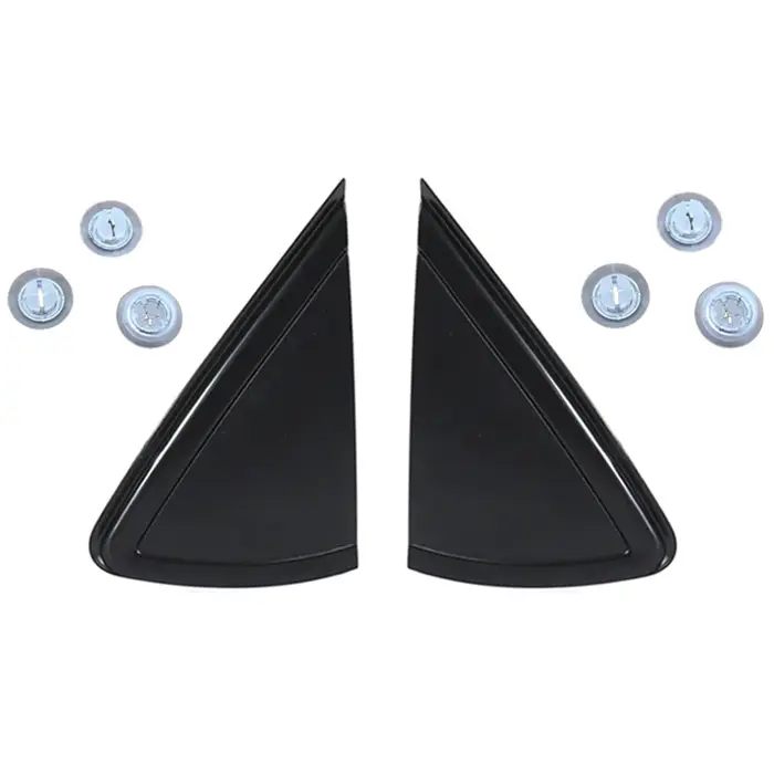 Rétroviseur latéral de porte d'aile de voiture x1/x2, revêtement d'habillage triangulaire, panneau d