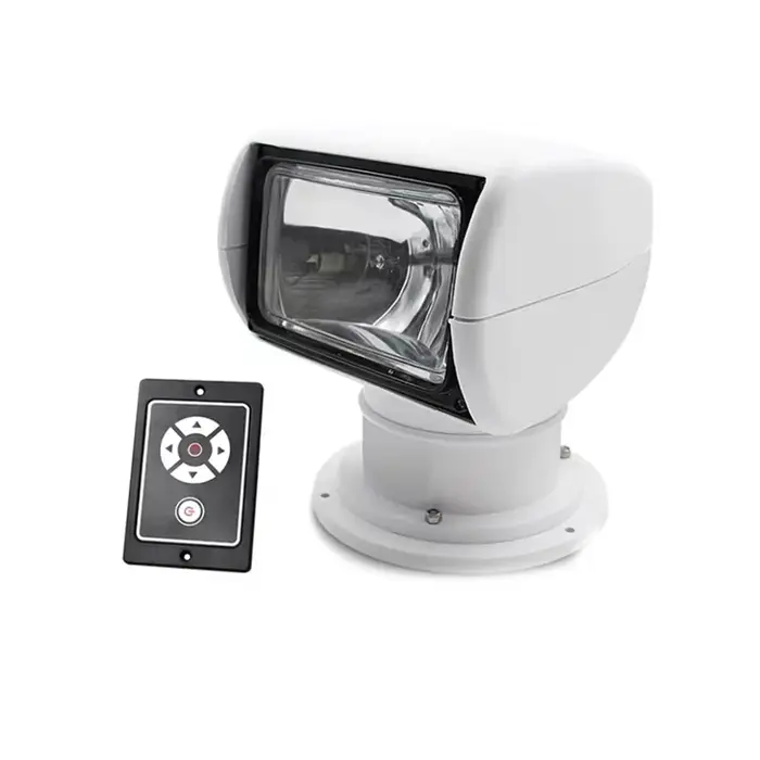Projecteur halogène pour chasse, recherche, lumière LED Marine 100W 12V 24V pour bateau, voiture de 