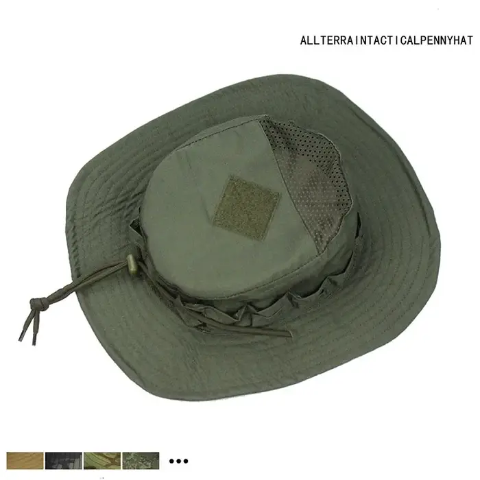Chapeau tactique boonie camouflage - Protection solaire chasse randonnée pêche outdoor