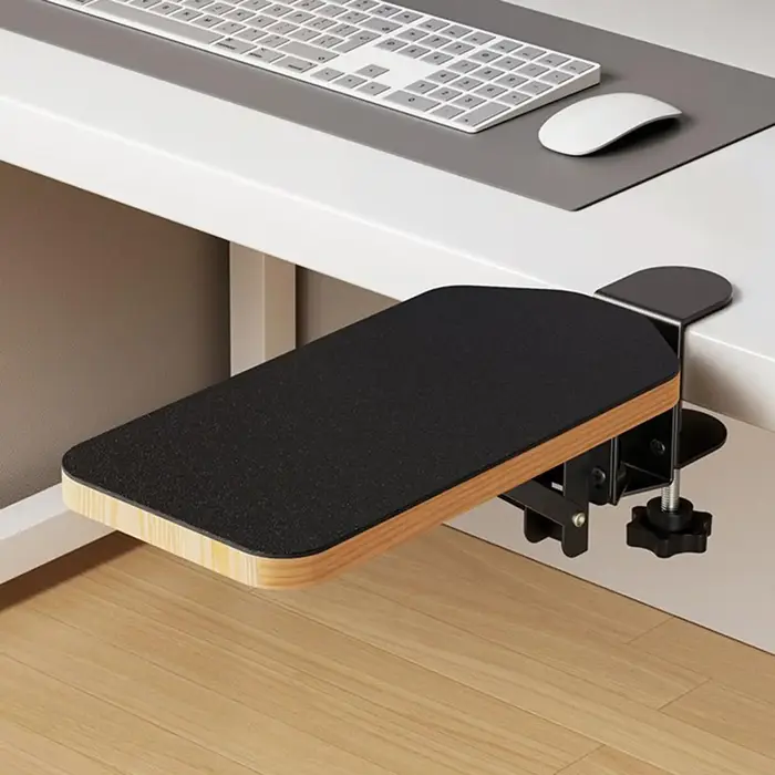 Repose-bras pour bureau d'ordinateur, coussin de repose-bras pliable réglable à 90 degrés, Support d