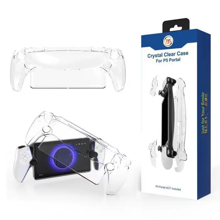 Étui de Protection en cristal pour accessoires de portail PlayStation, étui rigide transparent pour 