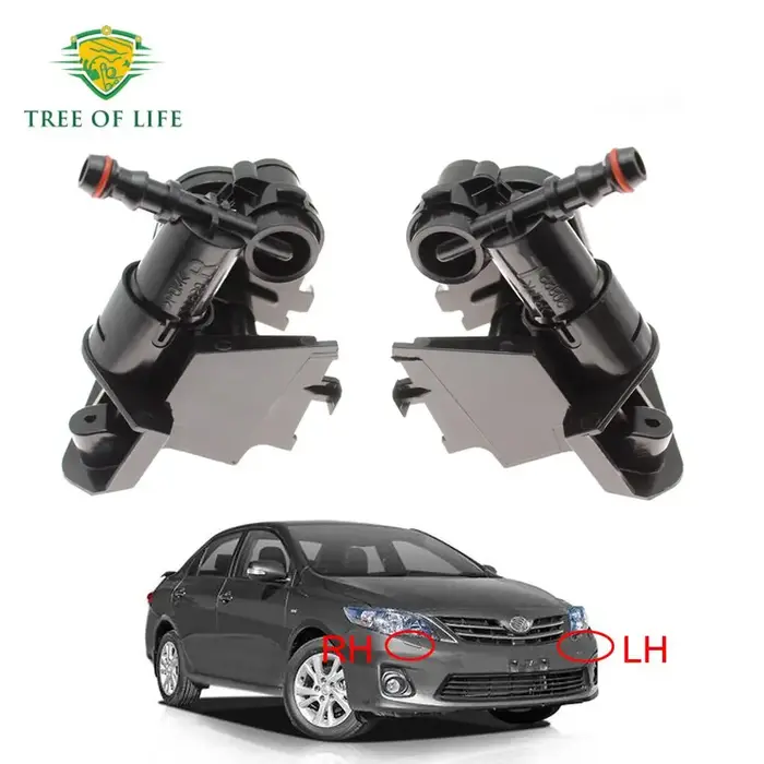 Buse de pulvérisation de cylindre de Jet de lave-phare avant gauche et droit, pour Toyota Corolla 20