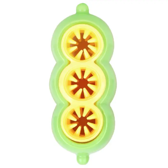 Nouveau jouet distributeur de friandises pour chien en forme de pois, puzzle à alimentation lente po