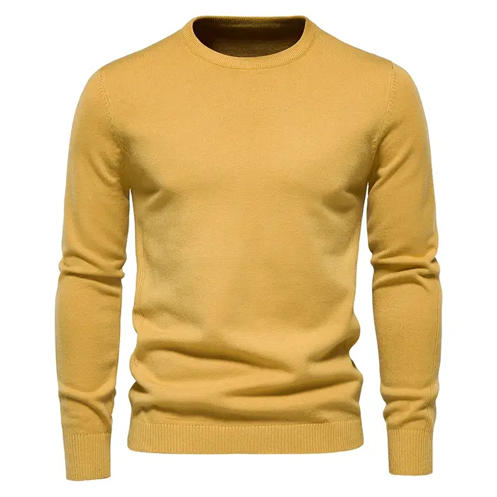 2021 Nouvel hiver pull epais pull homme col rond pull manche longue homme pull chaud homme vetement 