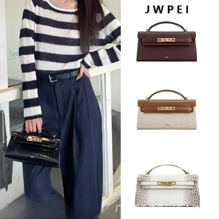 JW PEI Sac à main, motif crocodile, nouveau style, haut de gamme, sac à main/sac à bandoulière pour 