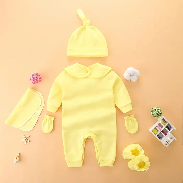 Ensemble de vêtements pour nouveau-né, pur coton, cadeau de pleine lune