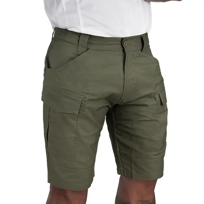 Short cargo tactique IDOGEAR camouflage été chasse sport - Pantalon léger respirant multi-poches