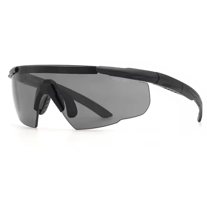 Lunettes de tir tactiques 3 lentilles interchangeables pour sports outdoor militaires anti-vent
