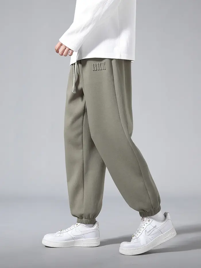 Pantalon de survêtement en coton/Polyester pour hommes, grande taille 8XL 7XL 6XL, Baggy de sport, H