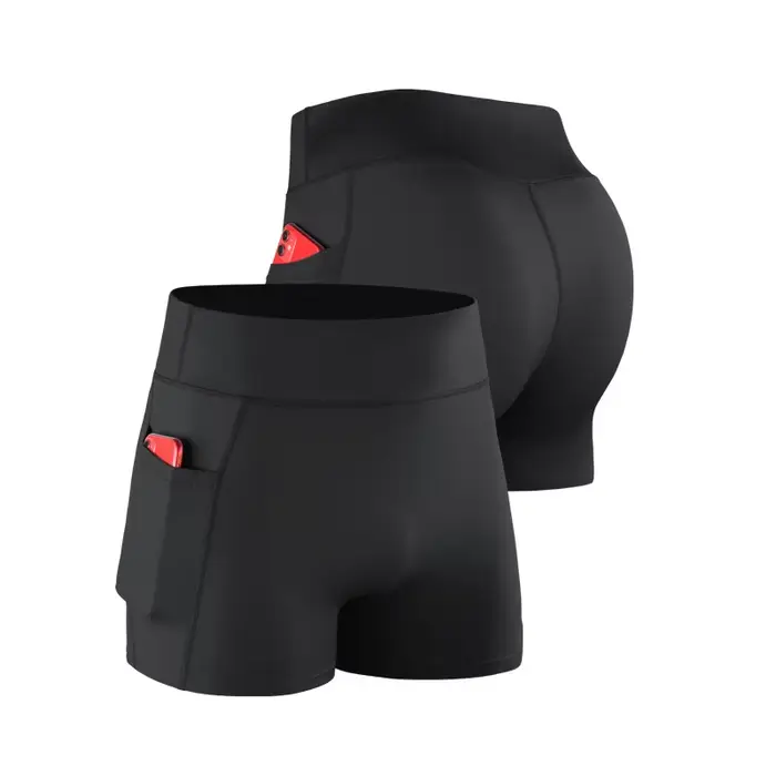 Short de Sport basique à séchage rapide pour hommes, couleur unie, respirant, évacuant l'humidité, B