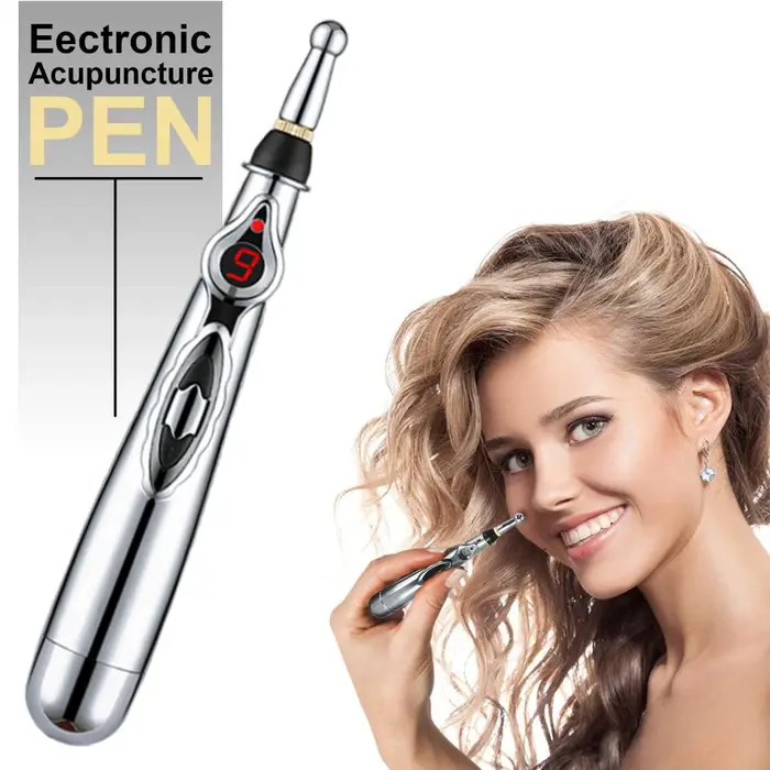 Stylet acupuncture électronique multifonction massage points énergie thérapie soulagement douleur
