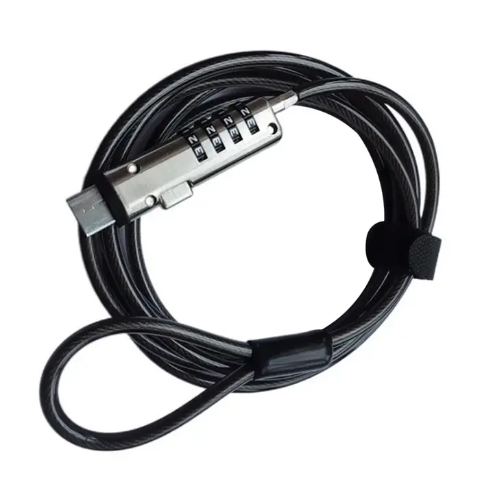 Serrure antivol à mot de passe USB de sécurité TTKK, utilisée pour la fonction antivol sur ordinateu