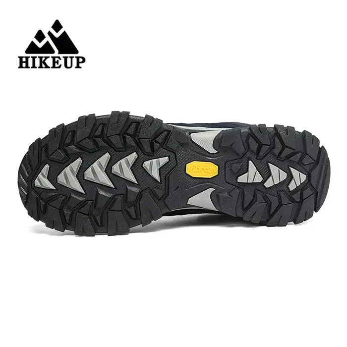 HIKEUP-Chaussures d'extérieur respirantes et anti-éclaboussures pour hommes, chaussures de randonnée