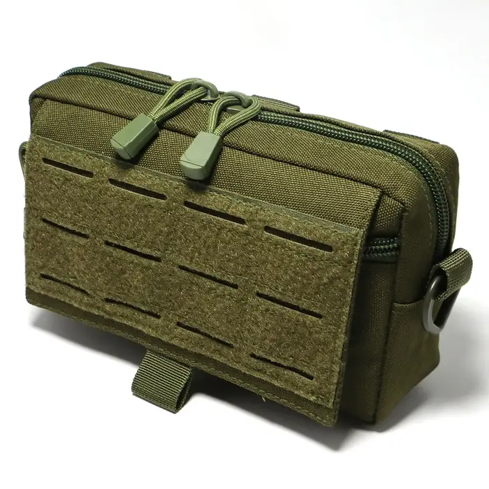 Pochette molle Jarhead en nylon gris clair, pochette à outils utilitaire EDC pour chasseurs, pochette modulaire horizontale, sac de chasse occasions spéciales
