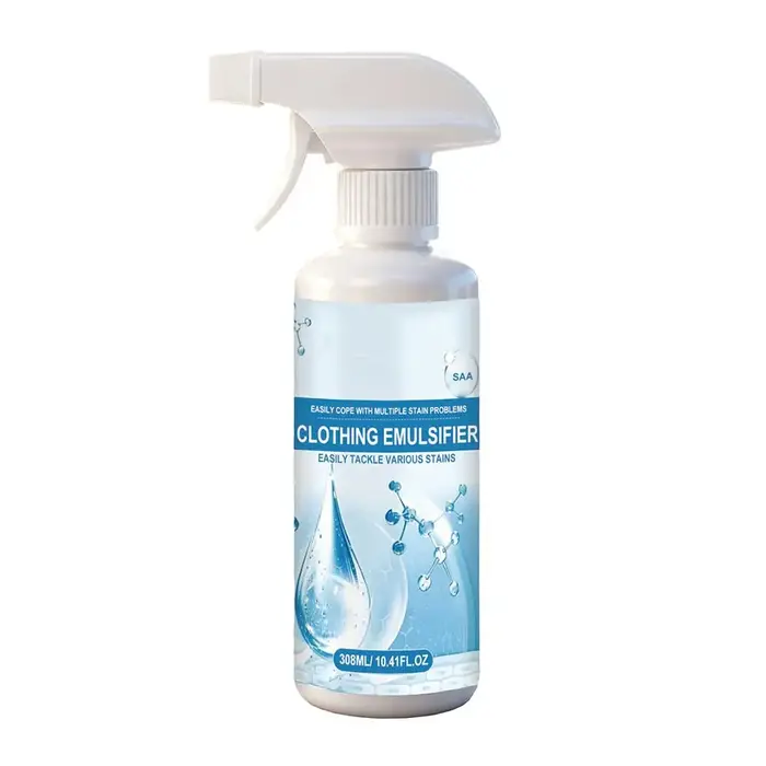 Spray détachant pour vêtements, détergent pour vêtements, pour taches d'huile, taches de sang, élimi