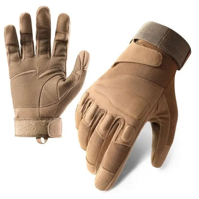 Gants tactiques Z906 pleine main noir - Protection sportive pour entraînement militaire et cyclisme