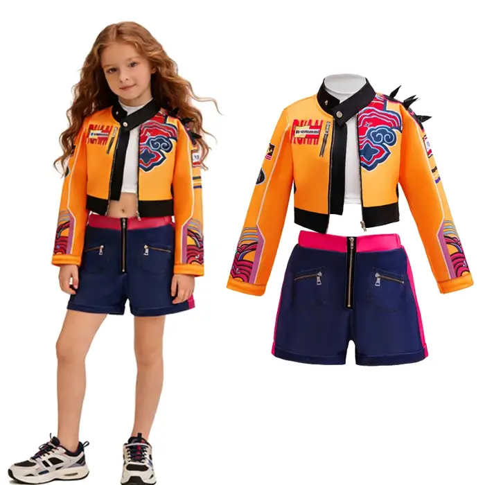 Ensemble de vêtements Cosplay pour filles, 3 pièces, K-POP, mode coréenne, costumes pour filles, Cos