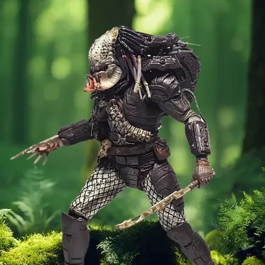 Nouveau Predator Jungle Hunter série figurines d'action classique Grayback Predator chiens jouets à 