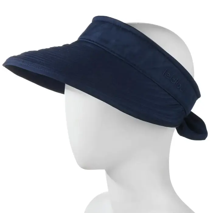 Casquette d'extérieur pour femmes anti-uv sport polyester chapeau de soleil large bord plage été printemps