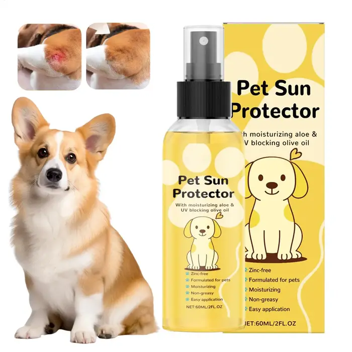 Spray solaire pour animaux de compagnie