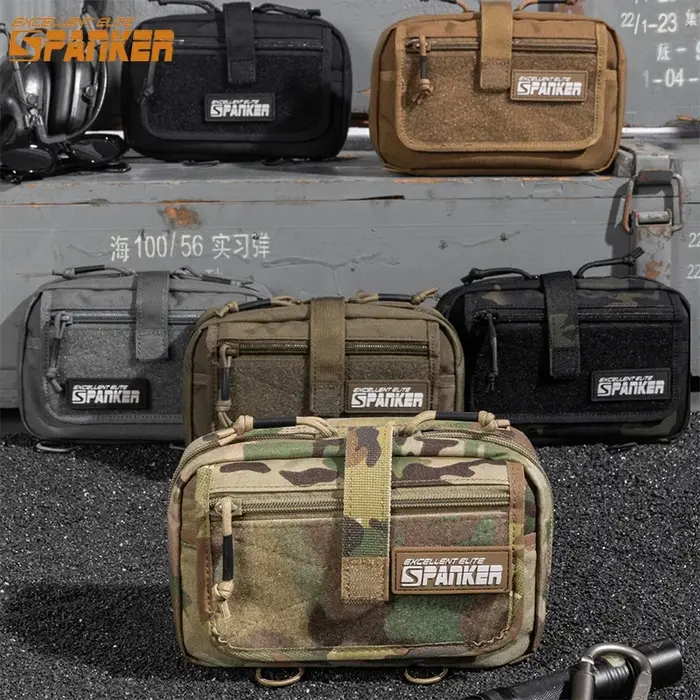 Pochette tactique Molle, sac à outils EDC, pochettes d'accessoires utilitaires, sac de taille, Pack 