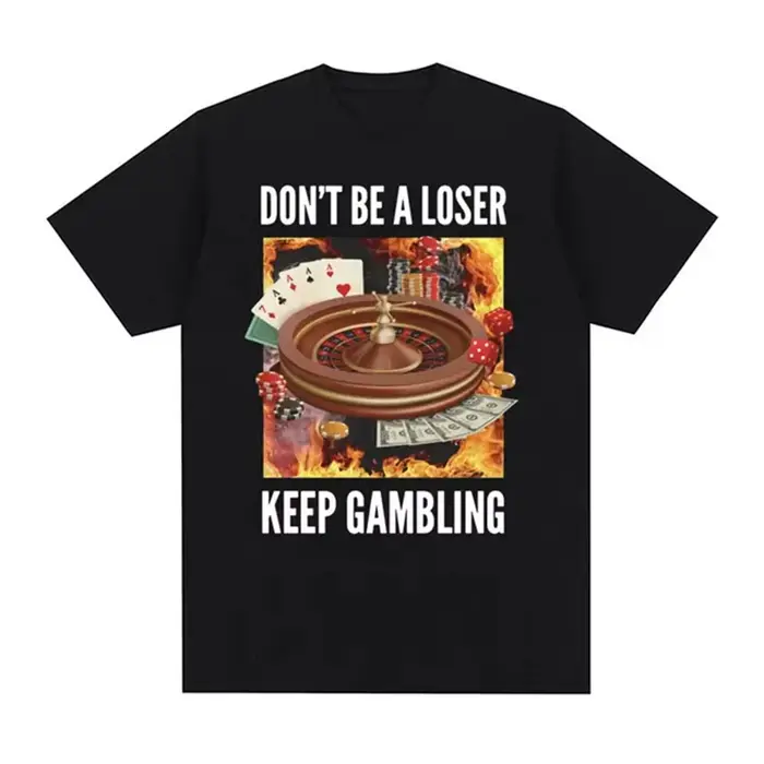 T-shirt Don't Be A CRAer en pur coton pour hommes