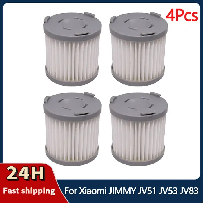 Pièces de filtre Hepa pour Xiaomi JIMMY JV51 JV53 JV83 CJ53 C53T Cecotec Conga Rockstar 500 ultimate