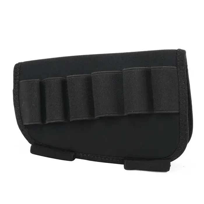 Pochette pour cartouche de fusil, support de munitions tactique à 6 cosses rondes pour porte-balle d