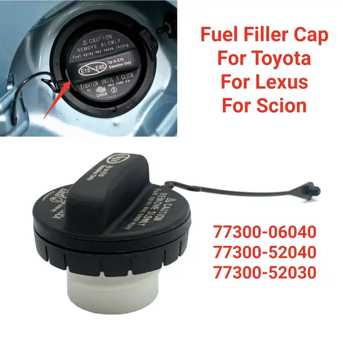 Bouchon de réservoir d'essence 77300-52030 pour Toyota Camry Corolla Hilux Rav4 Sequoia Solara Highl