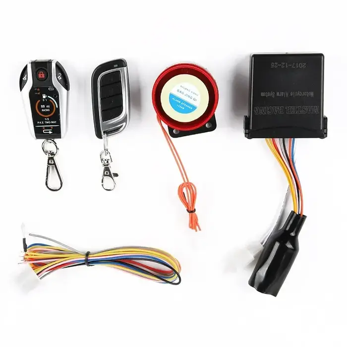 Système d'alarme de sécurité antivol bidirectionnel pour moto, alarme de vibration antivol pour scoo