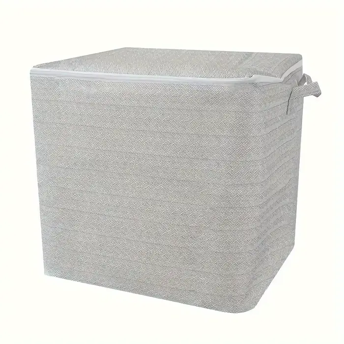 Boîte de rangement Extra Large avec couvercle, Design moderne permettant de gagner de l'espace, Dura