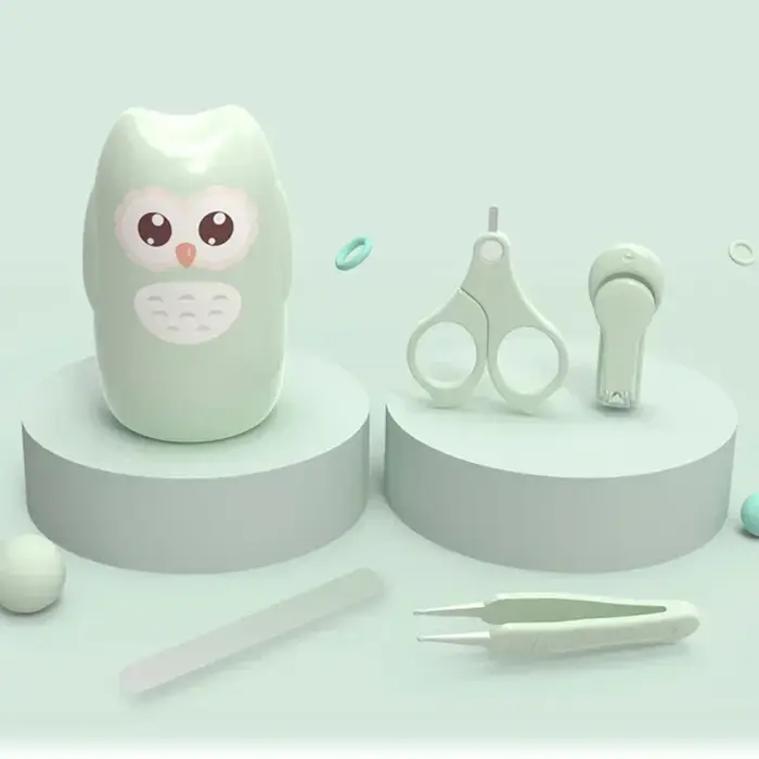 Kit de manucure pour enfants, ciseaux à ongles pour bébé, ensemble d'outils de soins des ongles pour