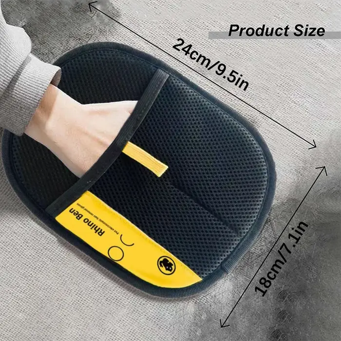 Nouveau gant anti-poils pour chats et chiens, gants électrostatiques pour enlever les poils d'animau