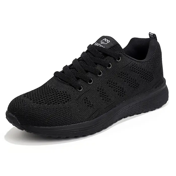 Nouvelles baskets femmes chaussures décontractées mode respirant marche maille chaussures plates fem